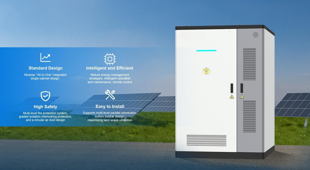 100kW/241kWh Vloeistofgekoeld Energieopslagsysteem
